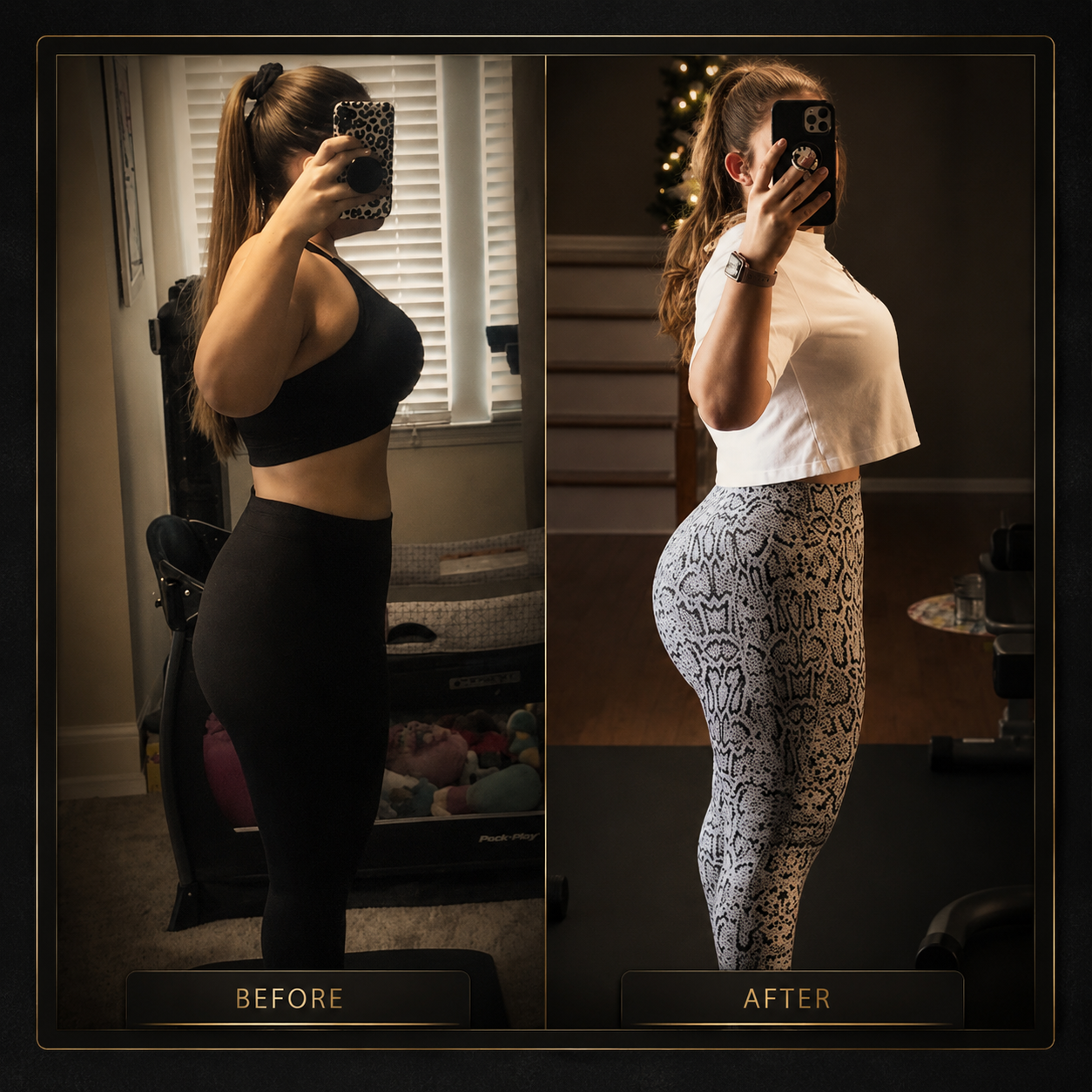 LUMA DAILY before and after progress comparison 2